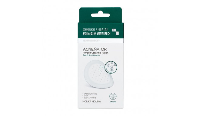 Holika Holika Vistrikevastased mikronõeltega plaastrid Acnenator Pimple Clearing Patch