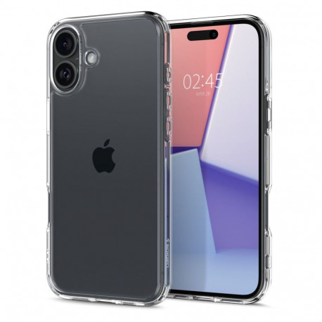 Kaitseümbris Ultra Hybrid, Apple iPhone 16, läbipaistev, Spigen