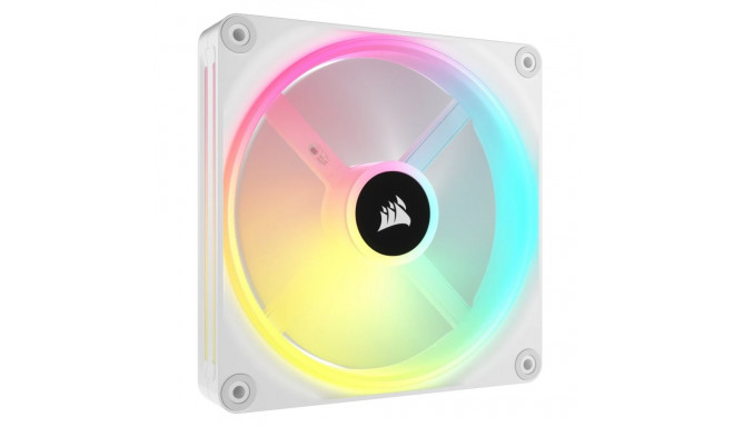 Corsair iCUE LINK QX140 RGB arvutikorpuse ventilaator 14 cm valge 1 tk