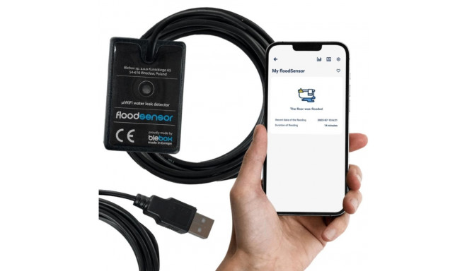 BLEBOX floodSensor WiFi üleujutuseandur 1x binaarne