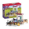 Schleich 42611 Horse Club Horse Pen with Mare and Foal