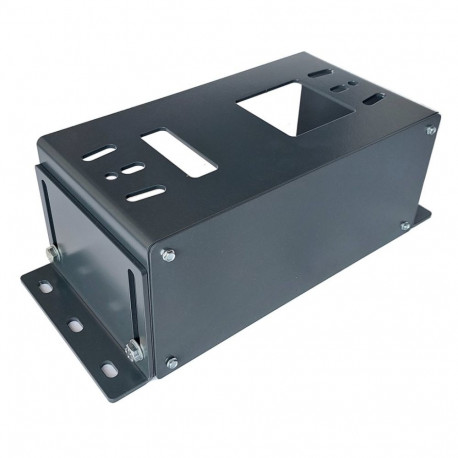 Mounting base 15.5-24cm ZINC plated RAL7016 for NICE, FAAC, GENIUS, BENINCA, KEY, CAME, ROGER drives