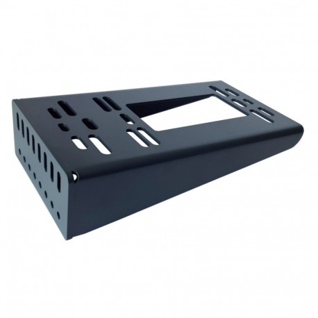 Mounting base for galvanized pole RAL7016 for NICE, FAAC, GENIUS, SOMFY, BFT, DEA, CAME, GISE drives