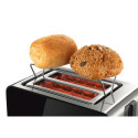 Bosch TAT7203 toaster 2 slice(s) 1050 W Black, Stainless steel