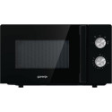 Gorenje MO17E1BH microwave Countertop Solo microwave 17 L 700 W Black