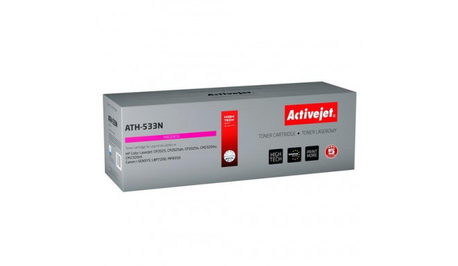 Activejet ATH-533N toner (replacement for HP 304A CC533A, Canon CRG-718M; Supreme; 3200 pages; magen