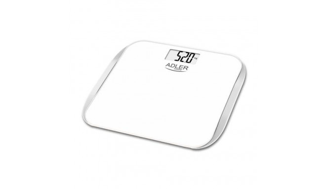 Adler AD 8164 personal scale Square Silver, White Electronic postal scale