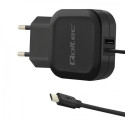 Qoltec 50189 mobile device charger Black Indoor