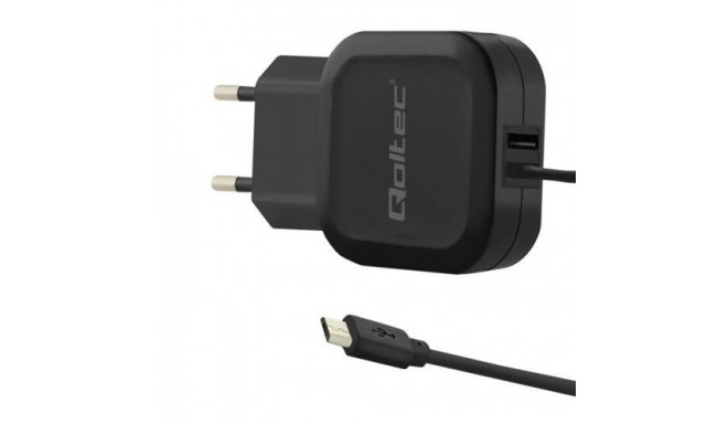 Qoltec 50189 mobile device charger Black Indoor