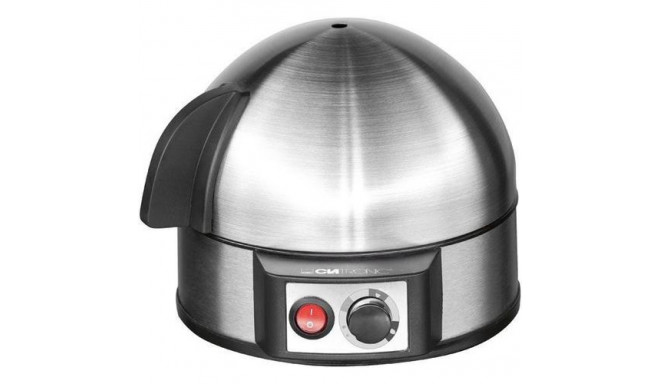 Clatronic EK 3321 egg cooker 7 egg(s) 400 W Black, Stainless steel