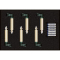 Krinner Superlight Bavaria Mini Flame 6 pcs. Set Ivory