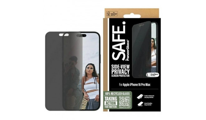 SAFE by PanzerGlass iPhone 16 Pro Max 6.9" Privacy Screen Protector Ultra-Wide Fit SAFEP95878