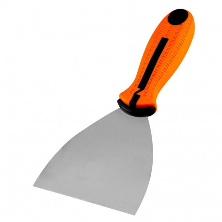 Szpachla malarska 100 mm, stal nierdzewna, dwukomponentowy uchwyt (6 tk.)