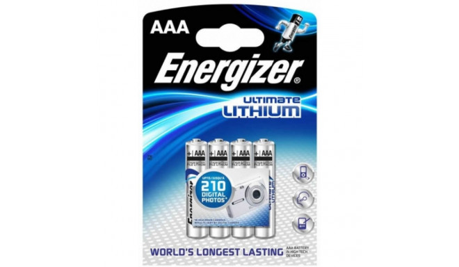 Energizer Ultimate Lithium AAA/L92 4-pack