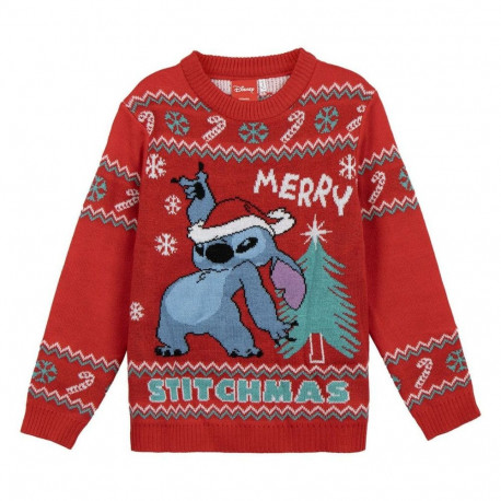 Unisex Jumper Stitch Red - 14 Years