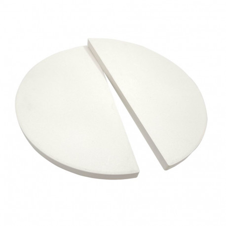 TunaBone Half moon pizza stone 170mm for Kamado 21inch
