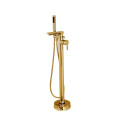 FREESTANDING BATH MIXER GLAMOUR GOLD