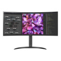 LG | Curved Monitor | 34WQ75C-B | 34 " | IPS | QHD | 21:9 | 60 Hz | 5 ms | 3440 x 1440 | 300 cd/m² |