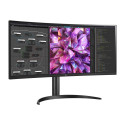 LG | Curved Monitor | 34WQ75C-B | 34 " | IPS | QHD | 21:9 | 60 Hz | 5 ms | 3440 x 1440 | 300 cd/m² |