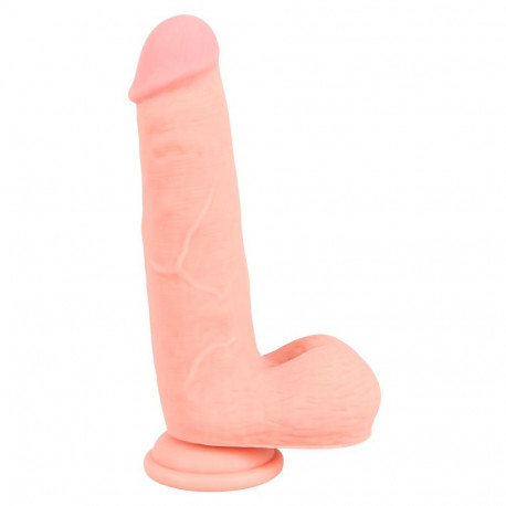 Dildo silikonowe medyczne z przyssawką 20 cm