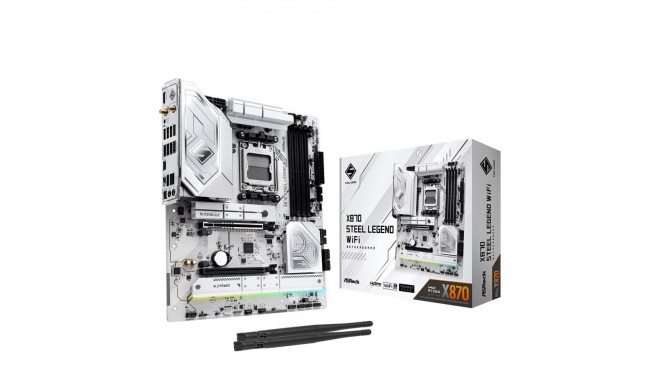 Motherboard X870 STEEL LEGEND WIFI AM5 4DDR5 M.2 ATX