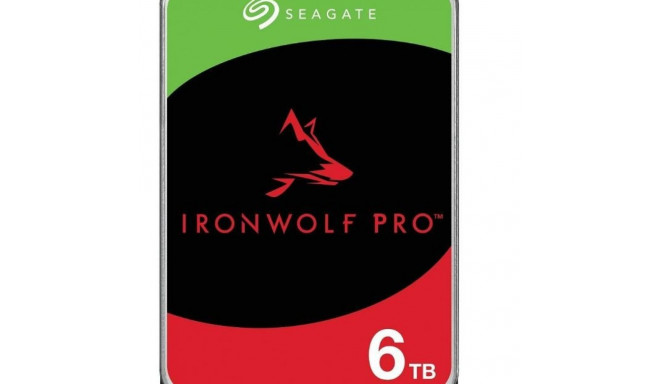 Disc IronWolfPro 6TB 3.5 256MB ST6000NT001