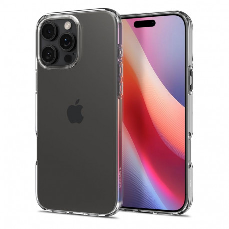 Kaitseümbris Liquid Crystal, Apple iPhone 16 Pro, läbipaistev, Spigen