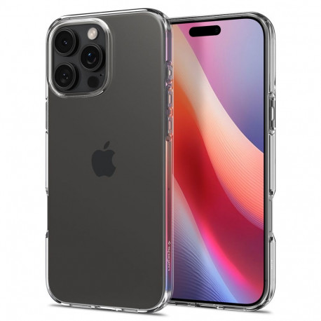Kaitseümbris Liquid Crystal, Apple iPhone 16 Pro Max, läbipaistev, Spigen
