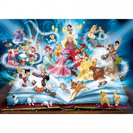 Ravensburger pusle 1500 tk Disney juturaamat