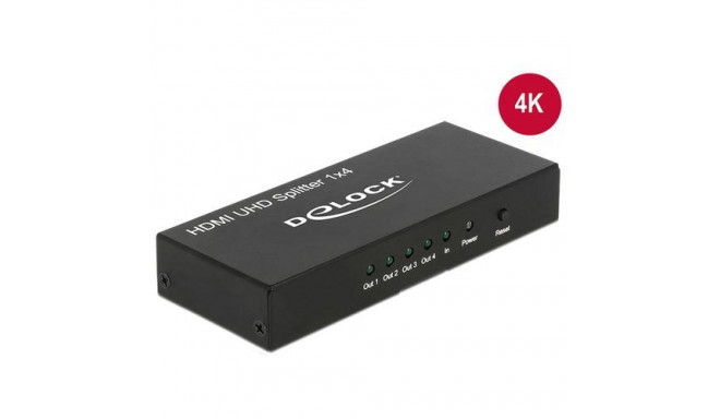 DeLOCK 18684 video splitter HDMI 4x HDMI