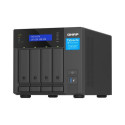 QNAP TVS-H474 NAS Tower Intel® Pentium® G7400 8 GB DDR4 QuTS hero Black