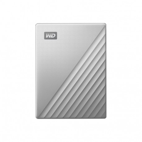 WD väline kõvaketas My Passport Ultra 2TB USB-C/USB3.0 2.5inch metallviimistlus RTL, hõbedane