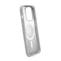 Puro Cover in TPU with integrated magnets and gradient effect 'GRADIENT' for  iPhone 15 Pro, silver 