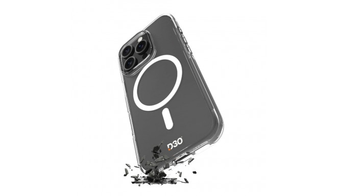 Puro Impact Clear D3O MagSafe Silicone Case for iPhone 16 Pro - Transparent