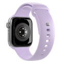 Puro "ICON" Silicone watchband forApple Watch 42–44–45-49mm, lavender