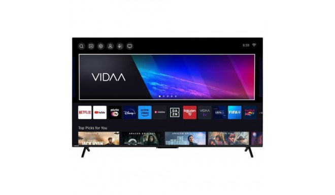 TV Set|TOSHIBA|55"|4K/Smart|3840x2160|Wireless LAN|Bluetooth|Android TV|Black|55QV2463DG