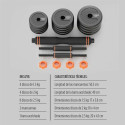 Dumbbells Xiaomi ORMANBAS35 35 kg Black Multicolour
