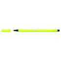 Felt-tip pens Stabilo Pen 68 Fluorescent Yellow (10 Pieces)