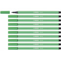 Felt-tip pens Stabilo Pen 68 Green (10 Pieces)