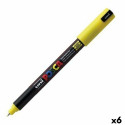 Felt-tip pens POSCA PC-1MR Yellow (6 Units) Felt-tip pens POSCA PC-1MR Yellow (6 Units)