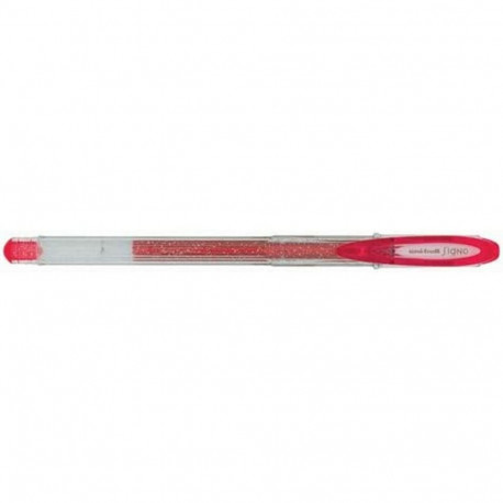Liquid ink pen Uni-Ball Sparkling UM-120SP Red 0,5 mm (12 Pieces)