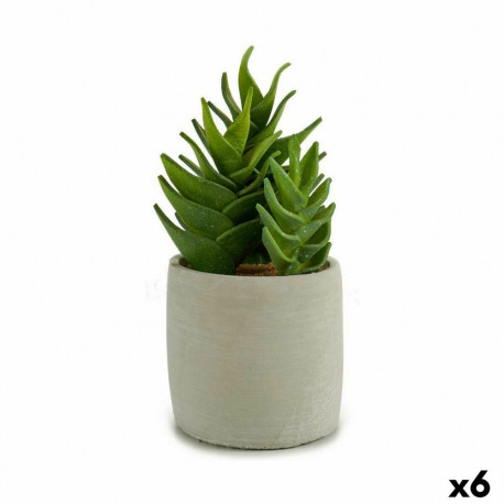 Decorative Plant Ibergarden YCX17941 YCX17941 Plastic Succulent 12 x 24 x 12 cm (6 Units)