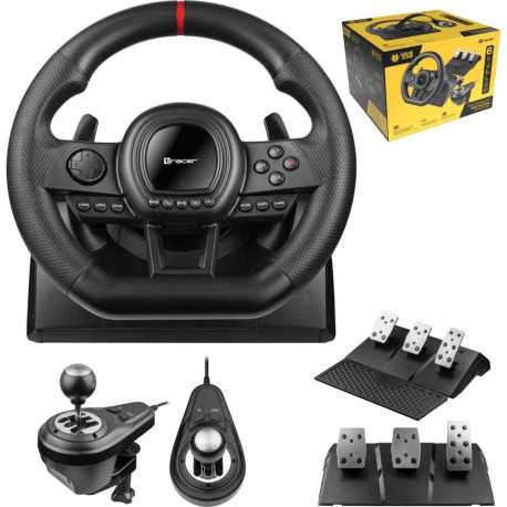 Tracer TRACER TRAJOY47345 Steering Wheel TRACER SimRacer MANUAL GEARBOX 6 in 1