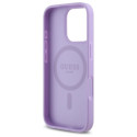Guess GUHMP16XPSAHMCU iPhone 16 Pro Max 6.9" purple/purple hardcase Saffiano MagSafe