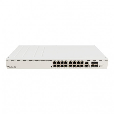 MikroTik pilveruuter-lüliti CRS320-8P-8B-4S+RM RouterOS v7 2U räkki paigaldatav korpus 1000Mbit/s 17
