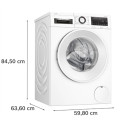 Bosch | Washing Machine | WGG246FASN | Energy efficiency class A | Front loading | Washing capacity 