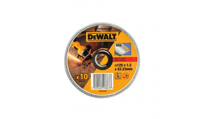 DEWALT METAL SHIELD 125x1.2mm INOX/10 pcs