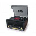 Muse Turntable Micro System With Vinyl Deck MT-112 W USB port