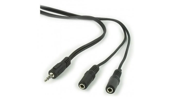 Gembird CABLE AUDIO SPLITTER 3.5MM/5M BLACK CCA-415