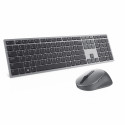 DELL KM7321W keyboard Mouse included Office RF Wireless + Bluetooth QWERTY Nordic Grey, Titanium
